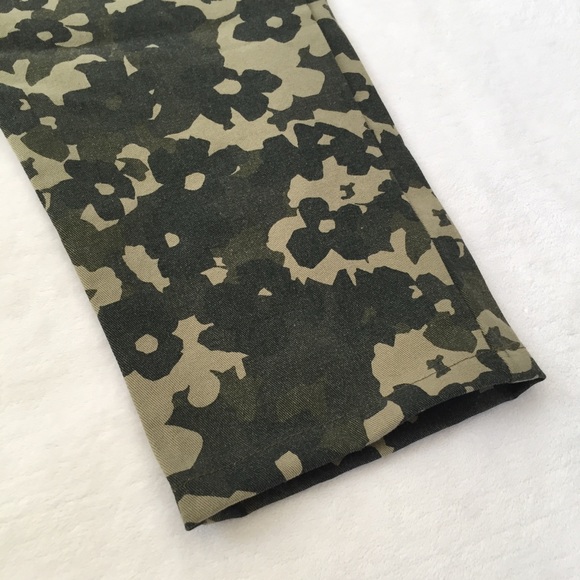 ANTHROPOLOGIE Amadi Floral Camo Trouser Pants XS - Picture 4 of 10